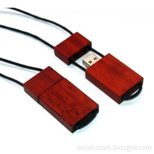 wooden usb flash drive, walnut, maple, bamboo material for option